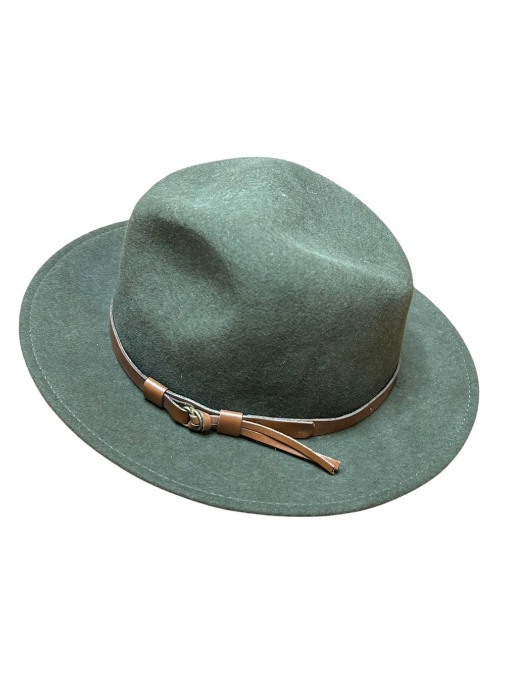 Crushable Fine Wool Fedora Hat- Size XXL